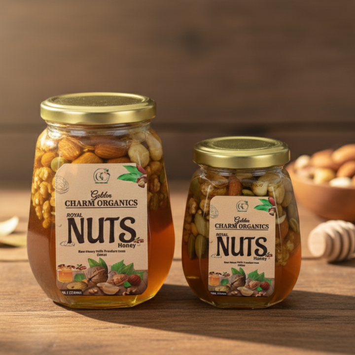 Nuts Honey – Pure Natural Honey with Crunchy Nuts