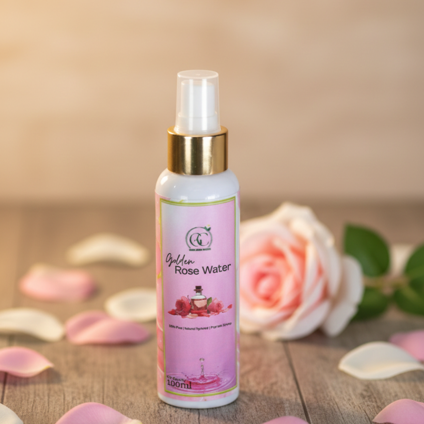 Pure Rose Water – Natural Skin Toner & Refresher