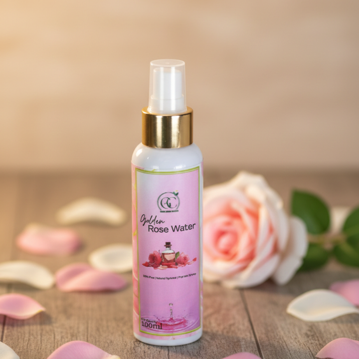 Pure Rose Water – Natural Skin Toner & Refresher