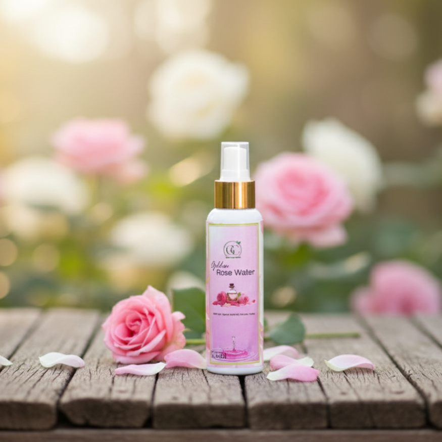 Pure Rose Water – Natural Skin Toner & Refresher