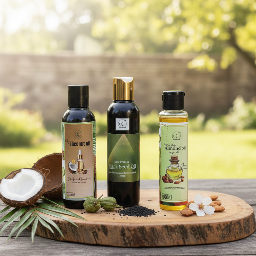 Almond + Coconut + Black Seed Oil - 100ml